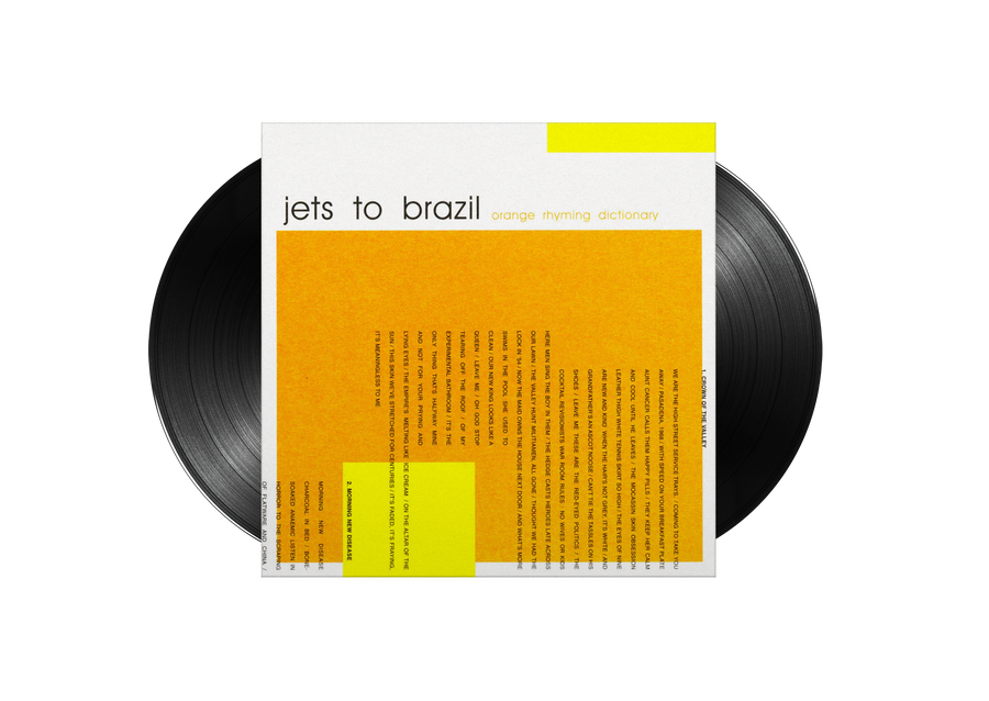 Jets To Brazil - Orange Rhyming Dictionary (2xLP)