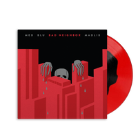 MED, Blu, Madlib - Bad Neighbor (LP - Red & Black)