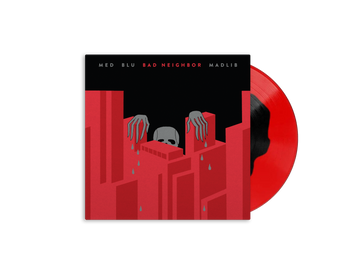 MED, Blu, Madlib - Bad Neighbor (Red & Black LP)