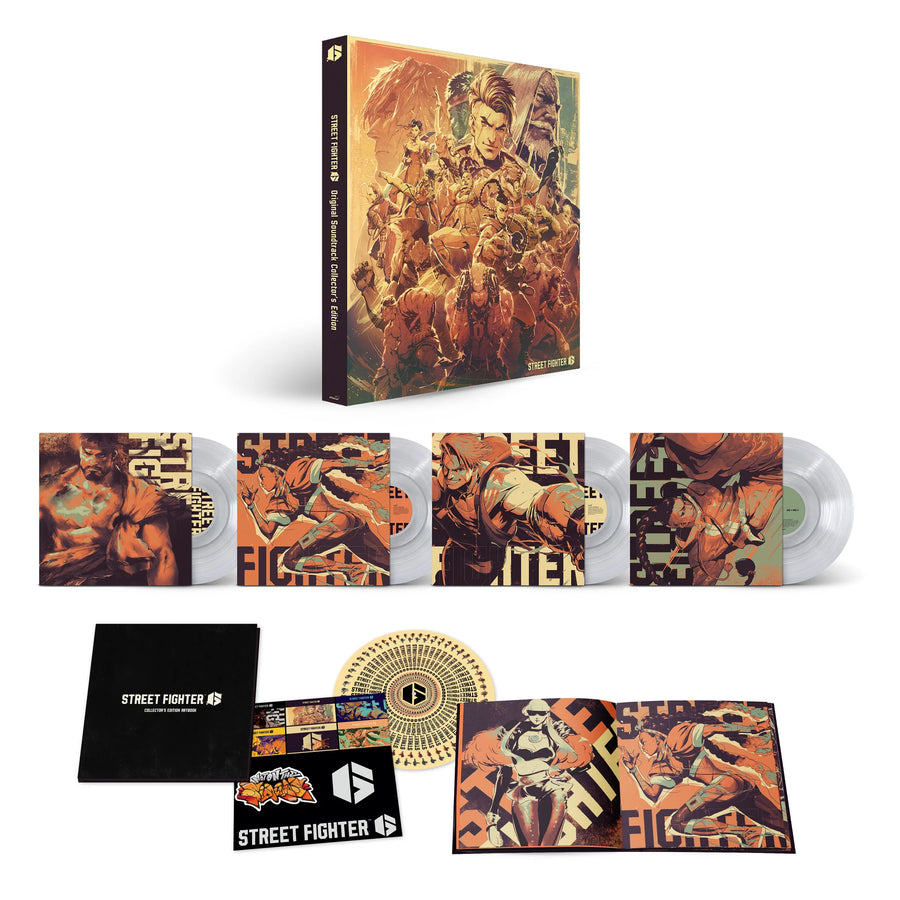 Street Fighter 6 O.S.T (4xLP Box Set - Clear)