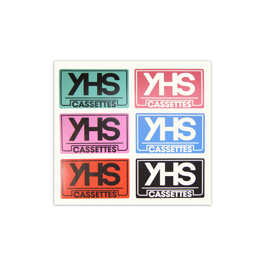 YHS Cassettes Sticker Sheet