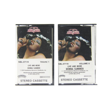 Donna Summer - Live and More (2x Cassette) [VG+]