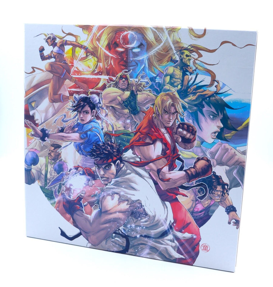 Street Fighter III: The Collection Soundtrack (4xLP - Blue/White Swirl)