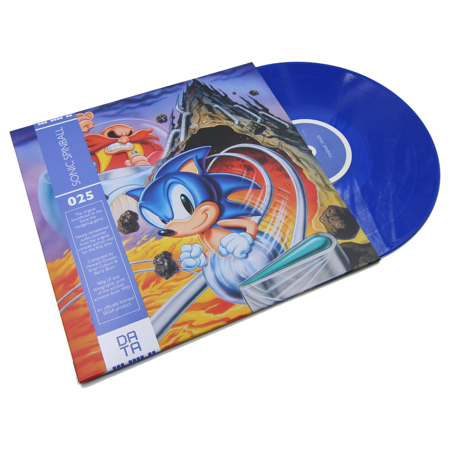 Sonic Spinball Original Soundtrack (LP - Blue Translucent, Near Mint)