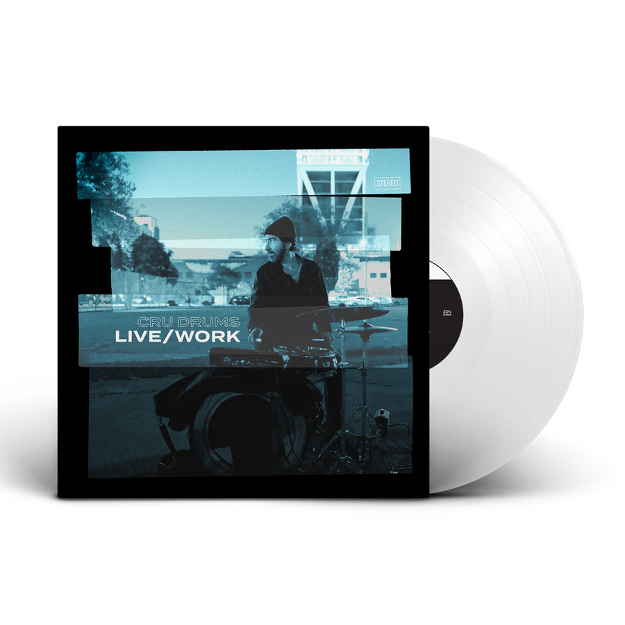 Cru Drums - Live/Work (LP - White)