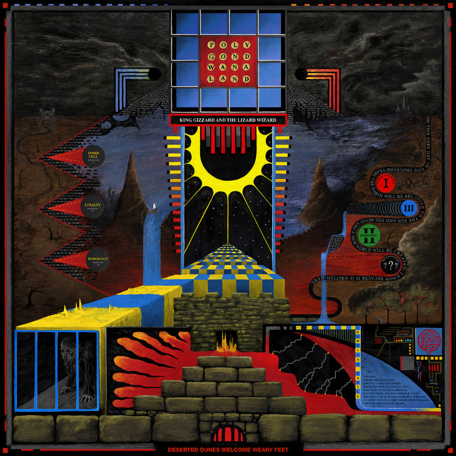 King Gizzard And The Lizard Wizard - Polygondwanaland (4 Color LP w/fold-out poster)